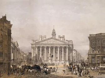 La Bolsa Real y el Banco de Inglaterra, publicado 1852